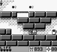 une photo d'Ã©cran de Garfield Labyrinth sur Nintendo Game Boy